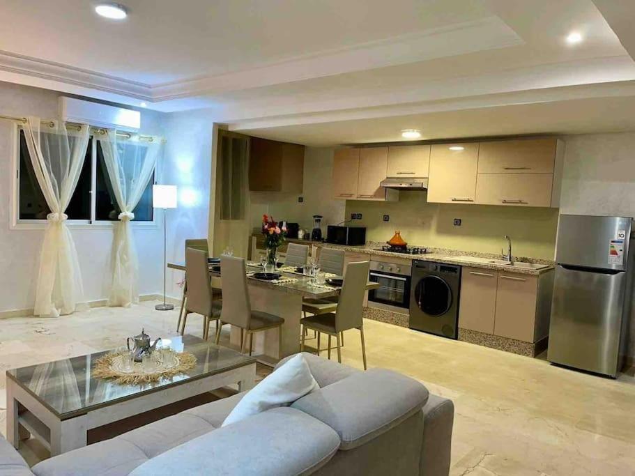 Appartement Haut Standing 3 Chambres Avec Terasse Quartier Gueliz Hivernage A Marrakech I19 Marrakesh Eksteriør bilde