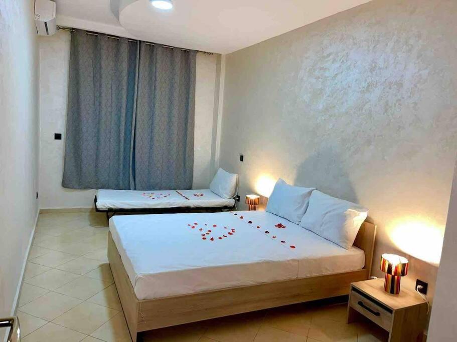 Appartement Haut Standing 3 Chambres Avec Terasse Quartier Gueliz Hivernage A Marrakech I19 Marrakesh Eksteriør bilde