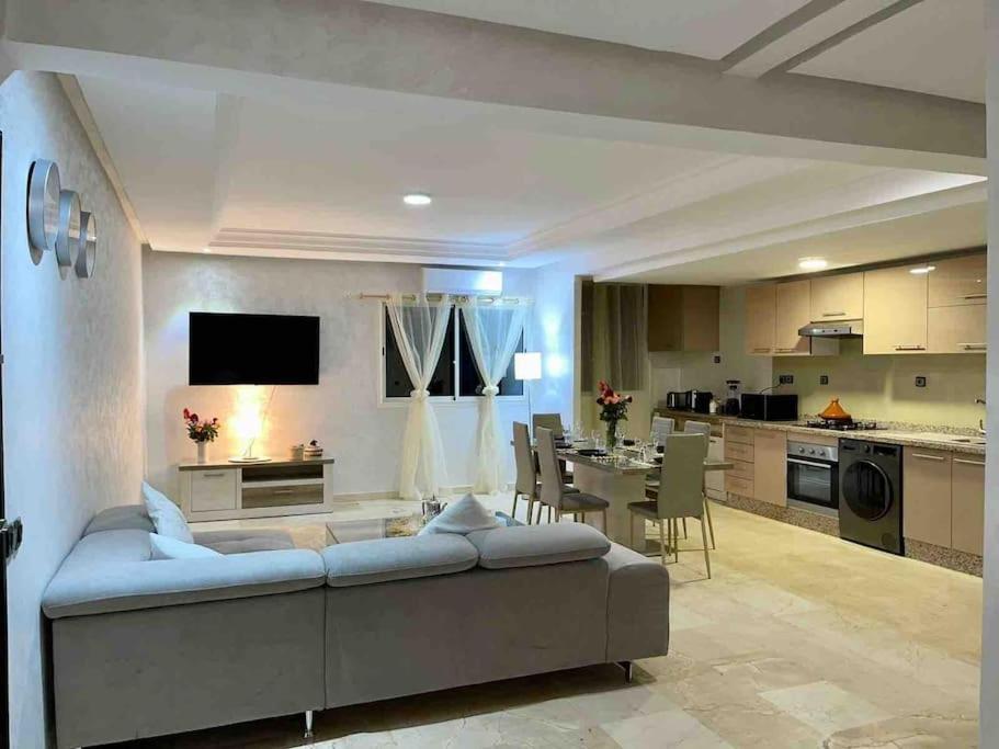Appartement Haut Standing 3 Chambres Avec Terasse Quartier Gueliz Hivernage A Marrakech I19 Marrakesh Eksteriør bilde